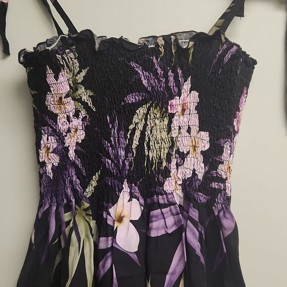 Vintage Royal Creations Plumeria Print Dress - Picture 2 of 7